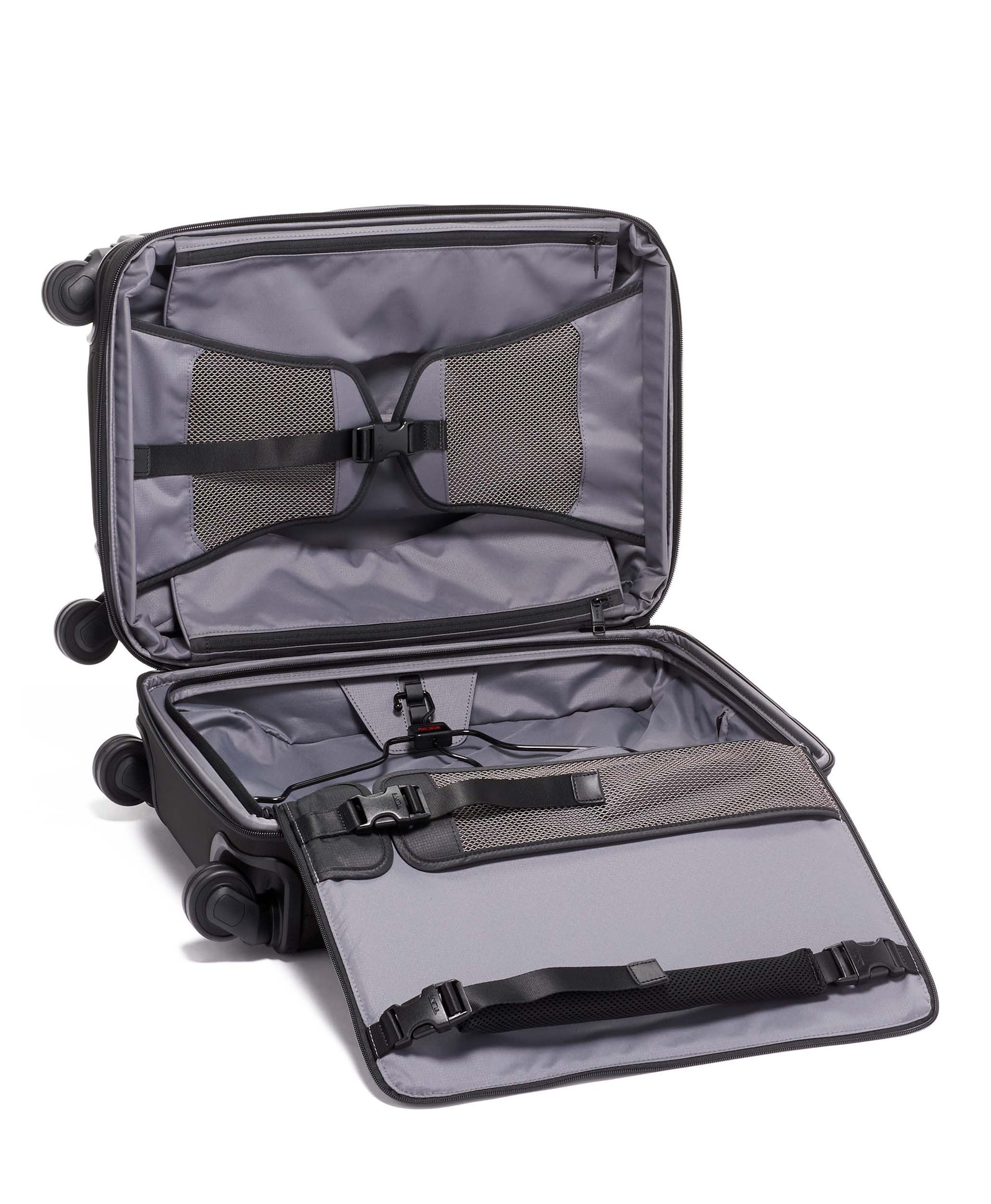 Alpha 3 - International Office 4 Wheeled Carry-On - Black