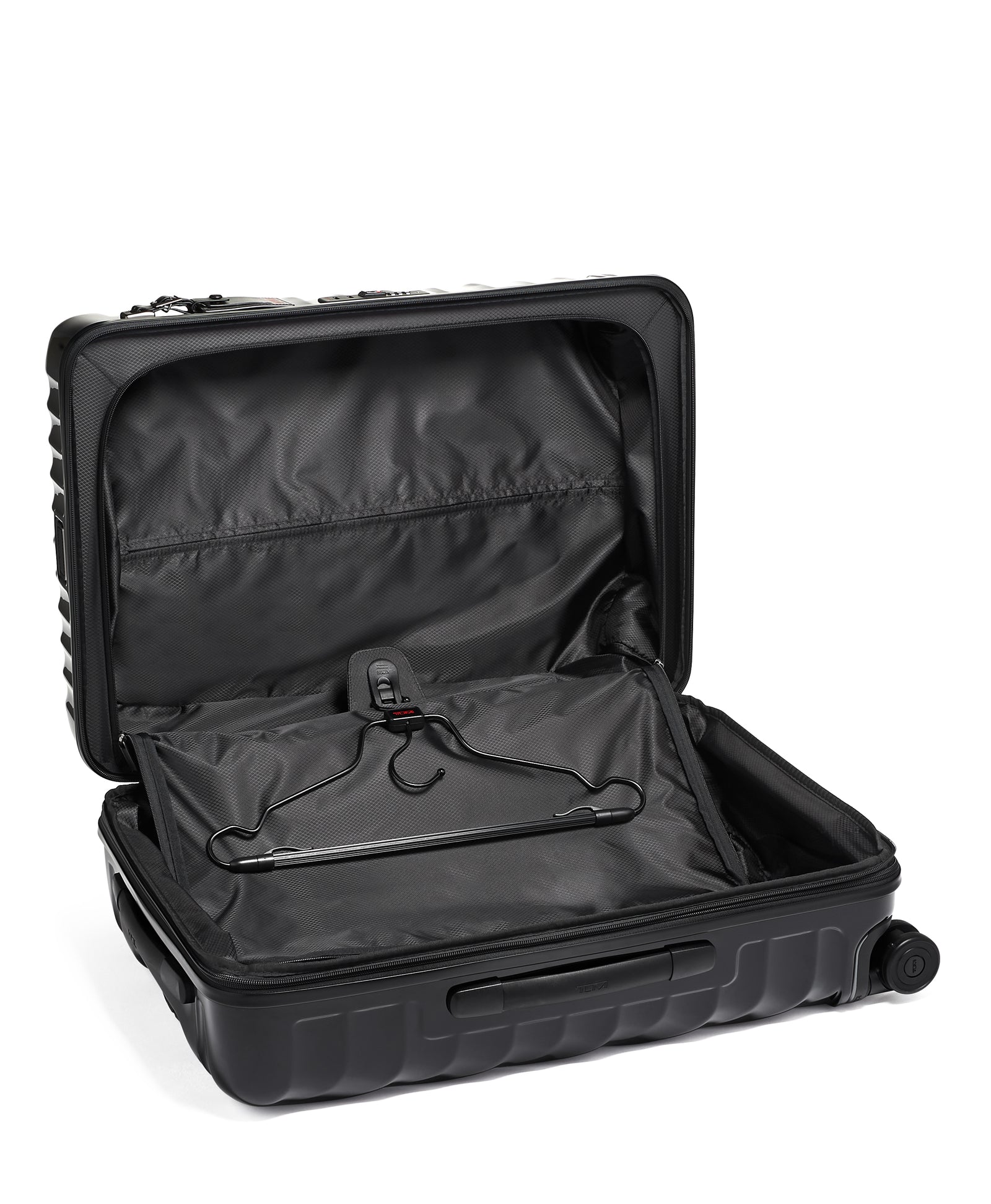 19 Degree - Short Trip Expandable 4 Wheeled Packing Case - Black