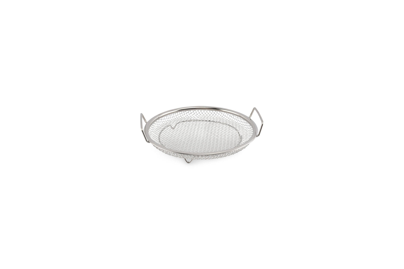 S&P - Panier métallique 20xH3cm argent Serve - 1 SET - 6 pièces