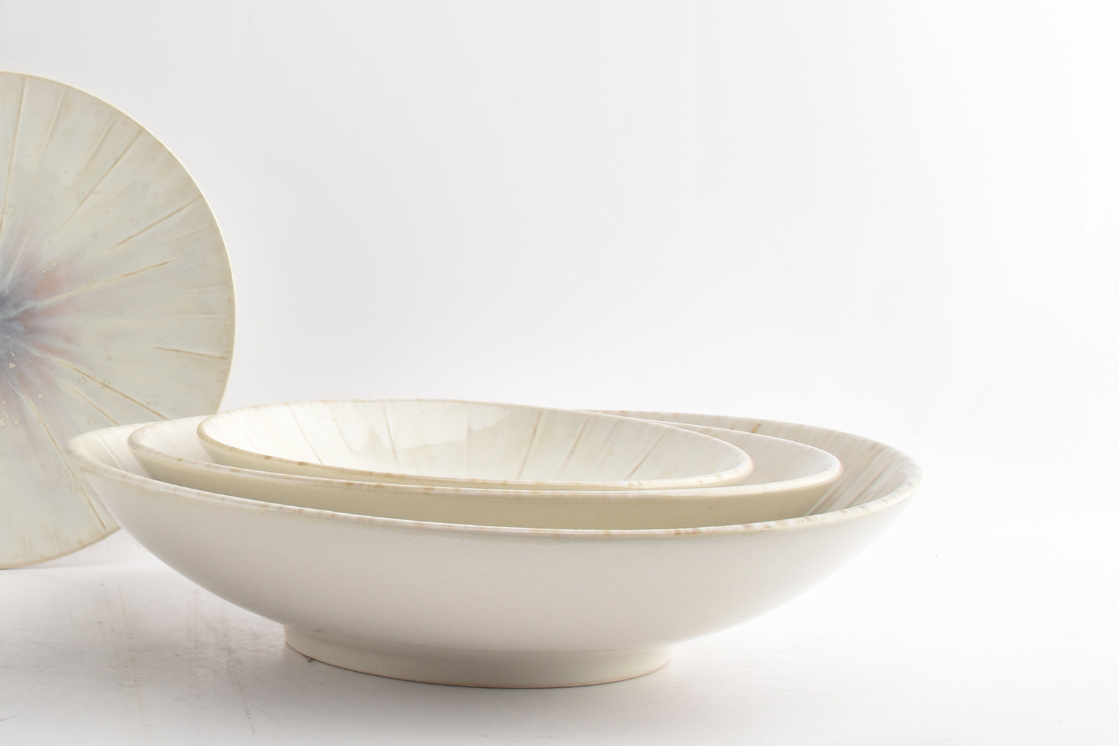 S&P - Bol 24,5xH6cm blanc Eclipse - 1 SET - 4 pièces