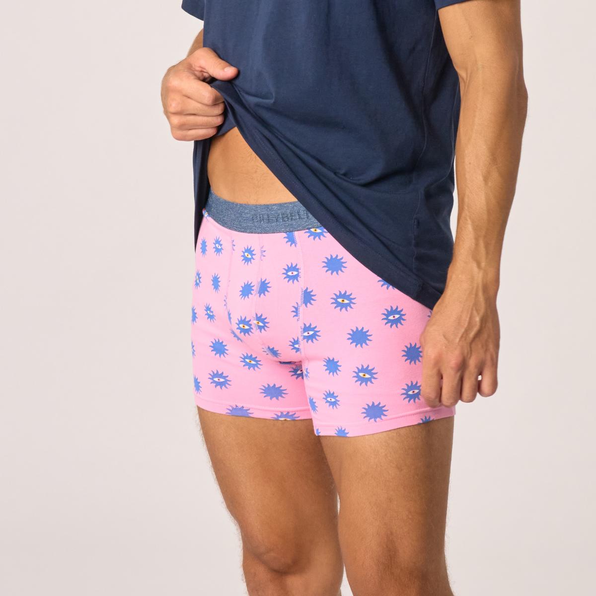 Boxer en coton bio - Suneyes - Rose