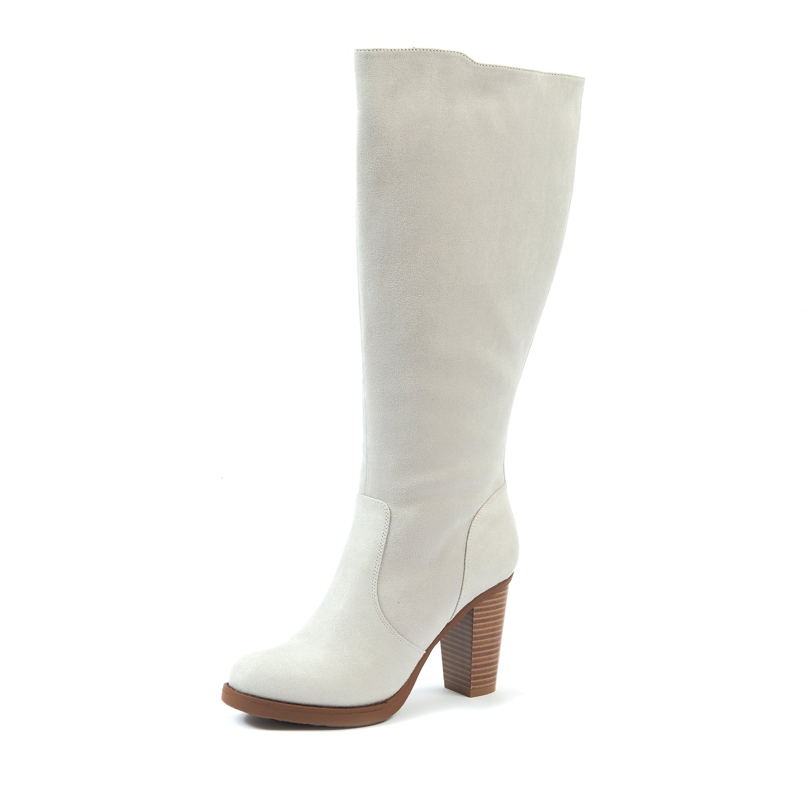 Bottes XL pour mollets larges - Modele Kamilla - Lt Grey