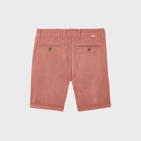 Bermuda en 100% coton bio - Rose saumon