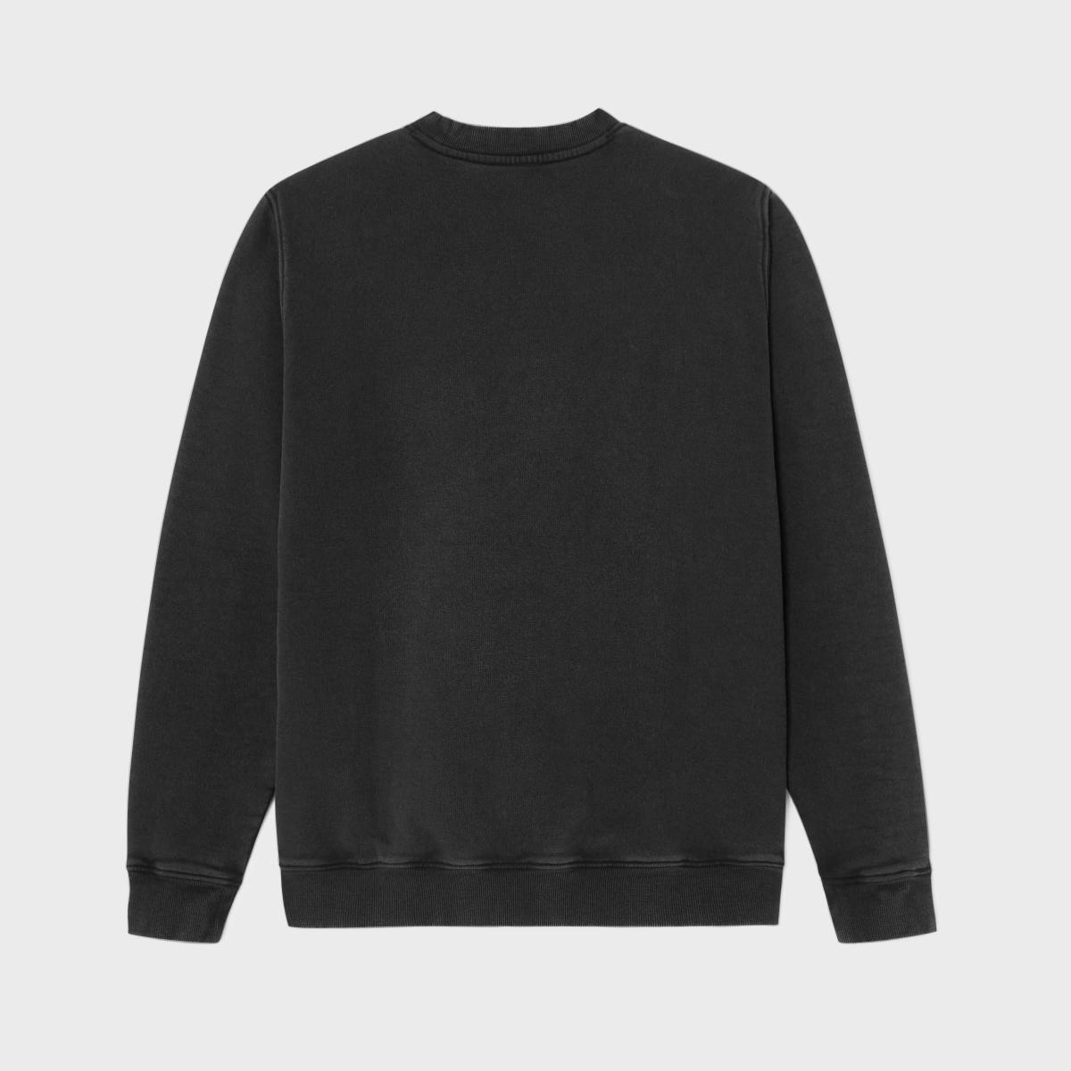 Sweat en 100% coton bio BILLYCLUB - Gris foncé