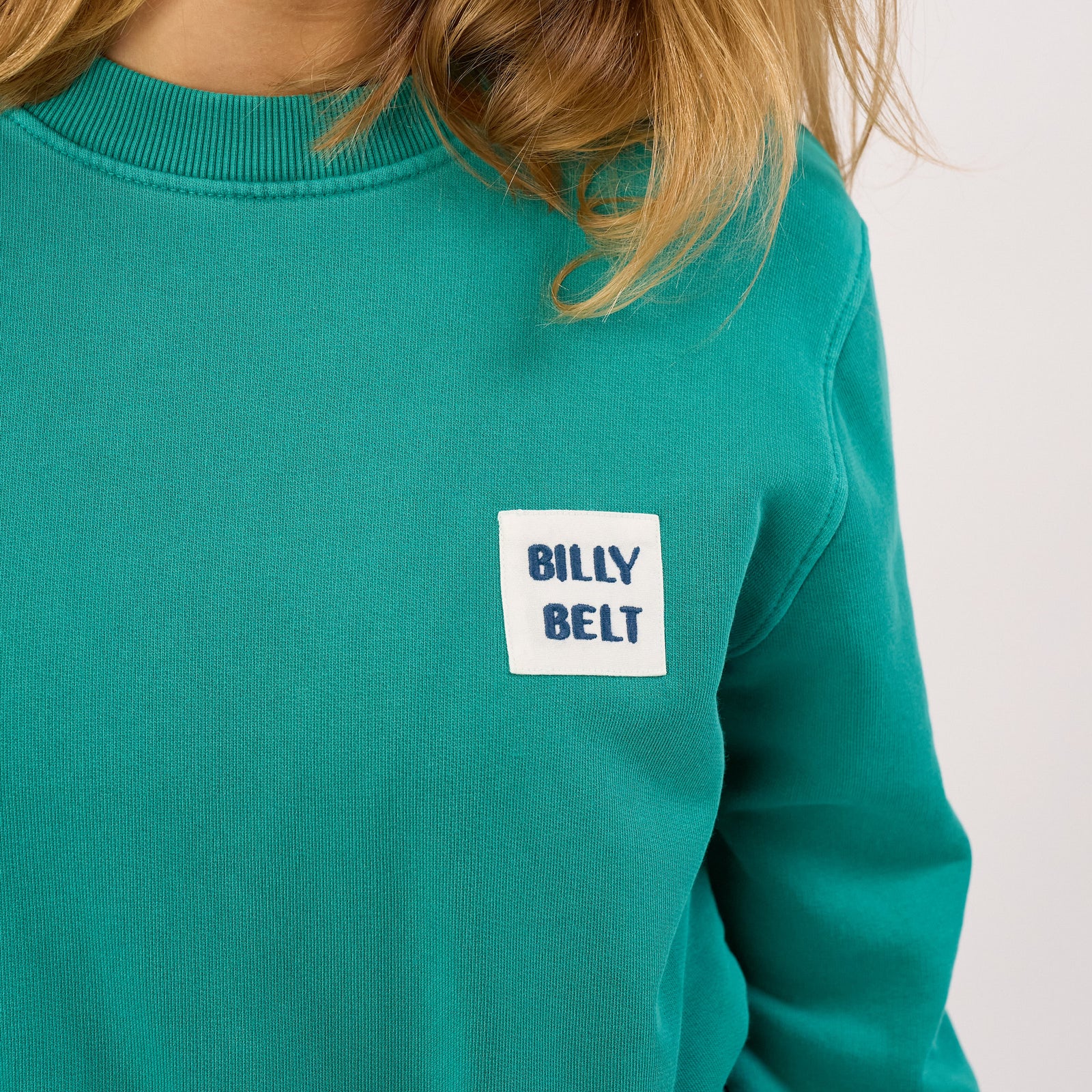 Sweat en 100% coton bio BILLYCLUB - Vert