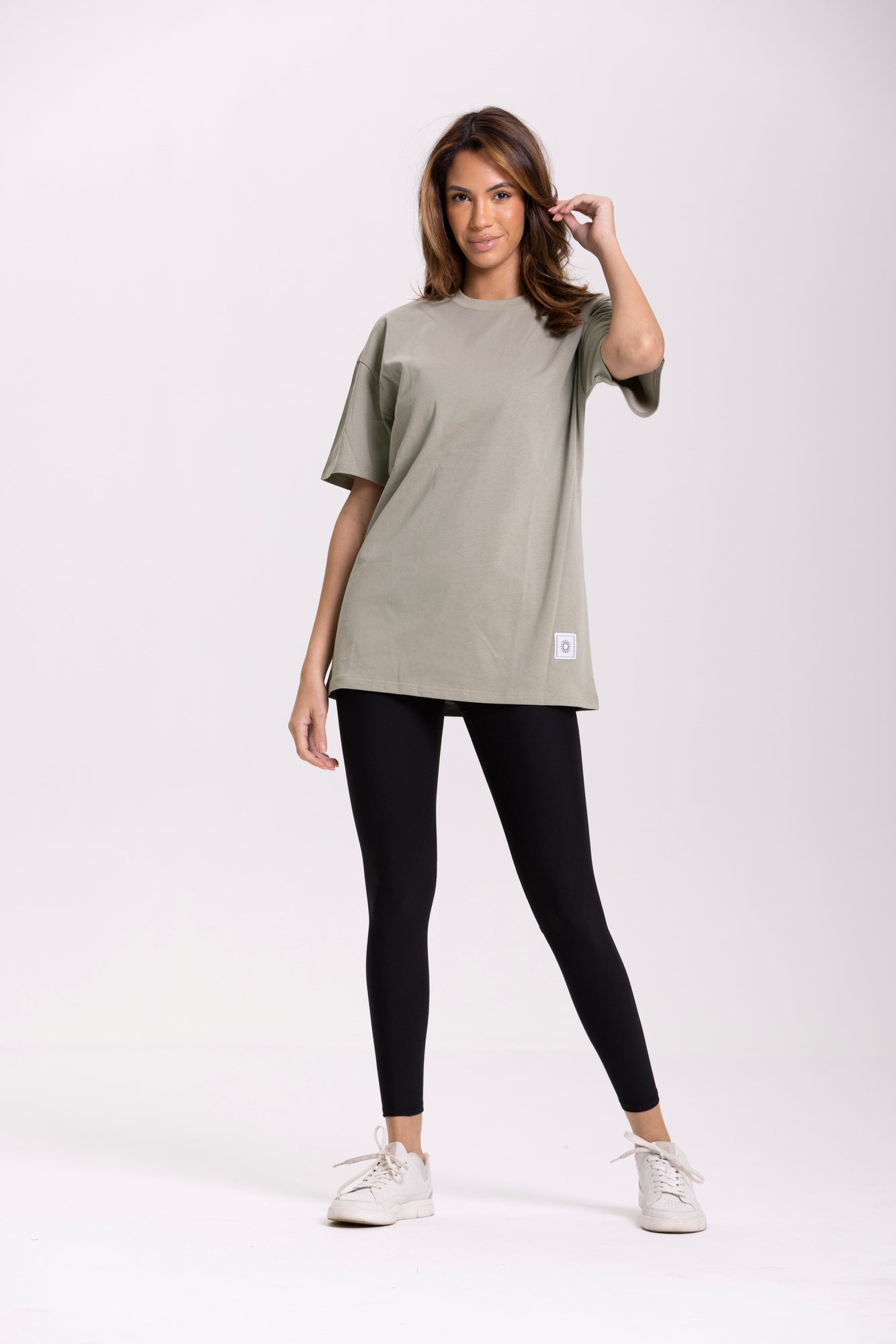 Tee Shirt Oversize - Gris