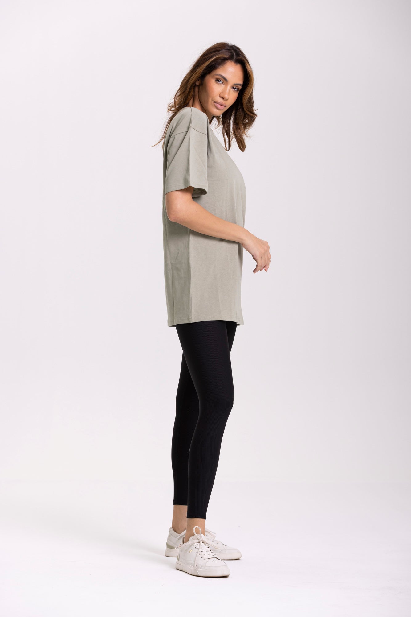 Tee Shirt Oversize - Gris