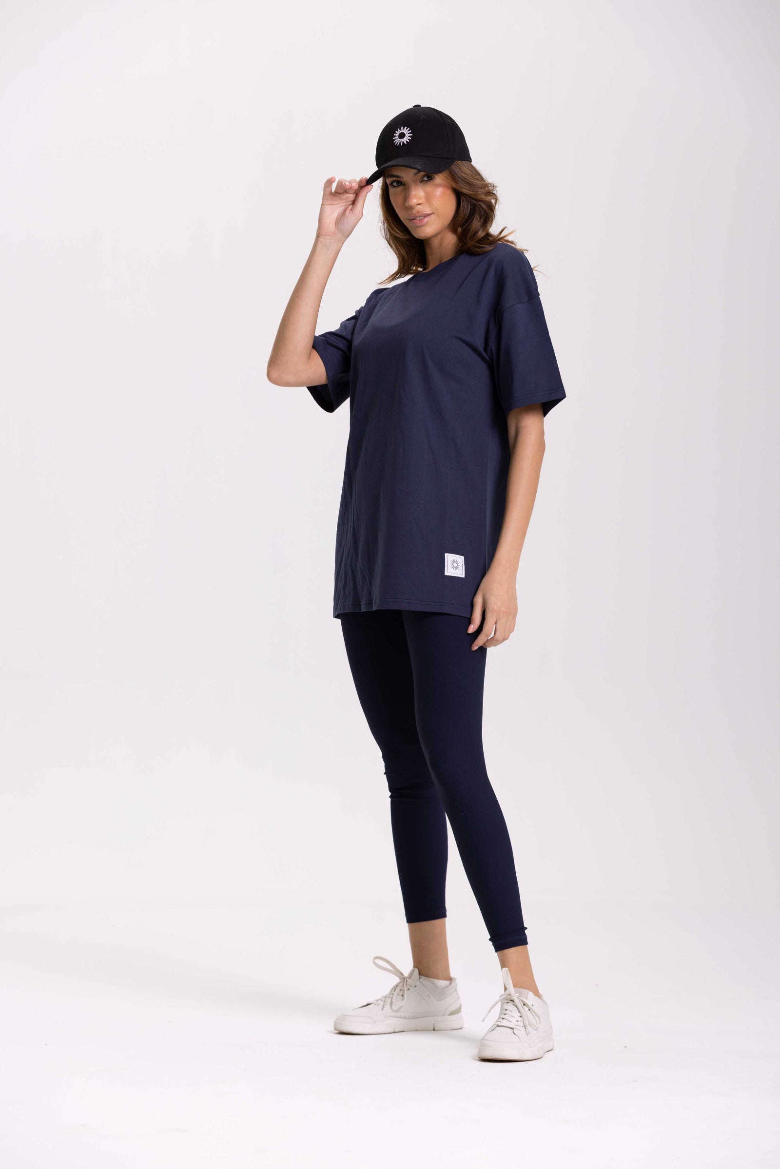 Tee Shirt Oversize  - Marine