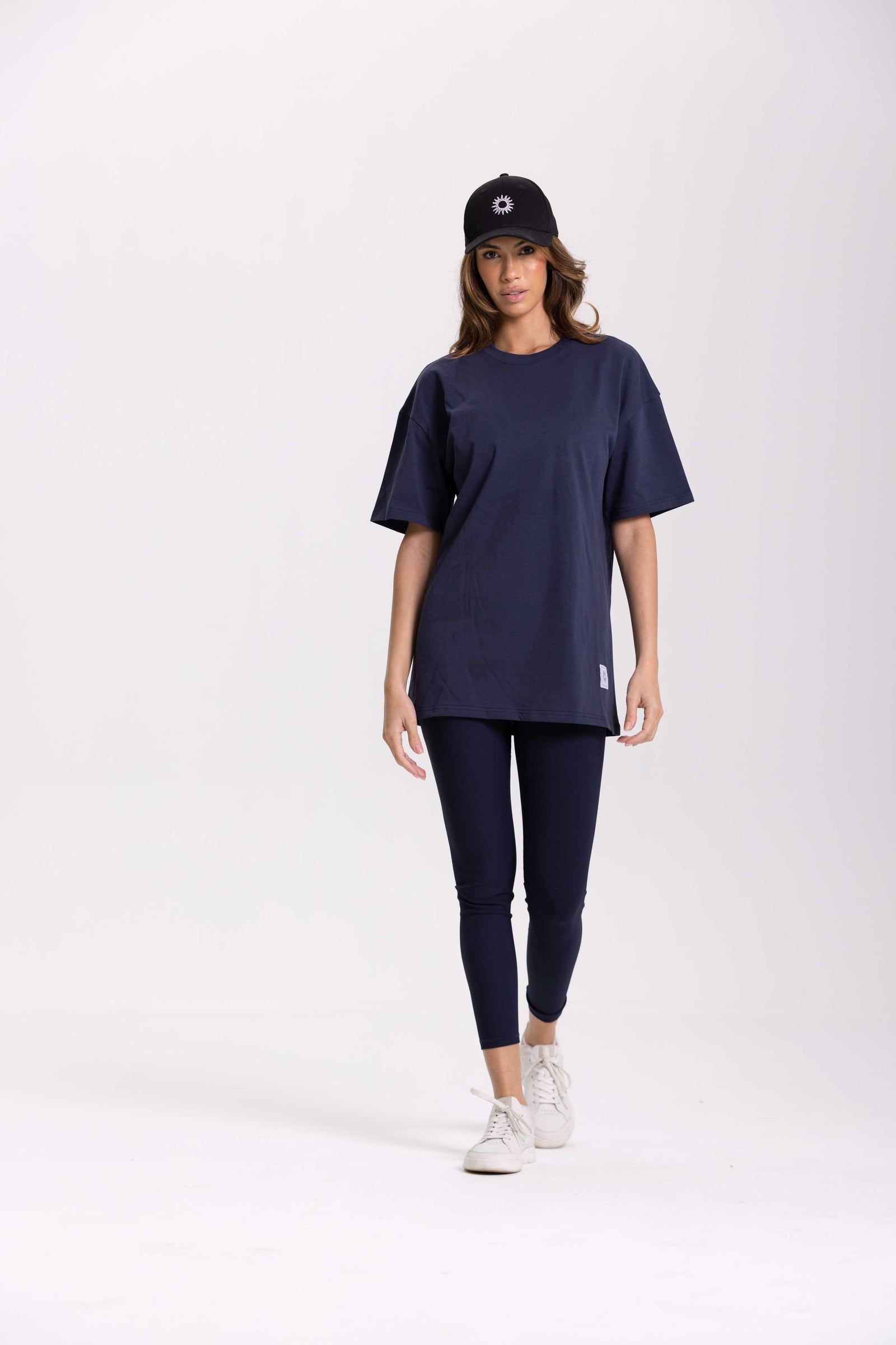 Tee Shirt Oversize  - Marine