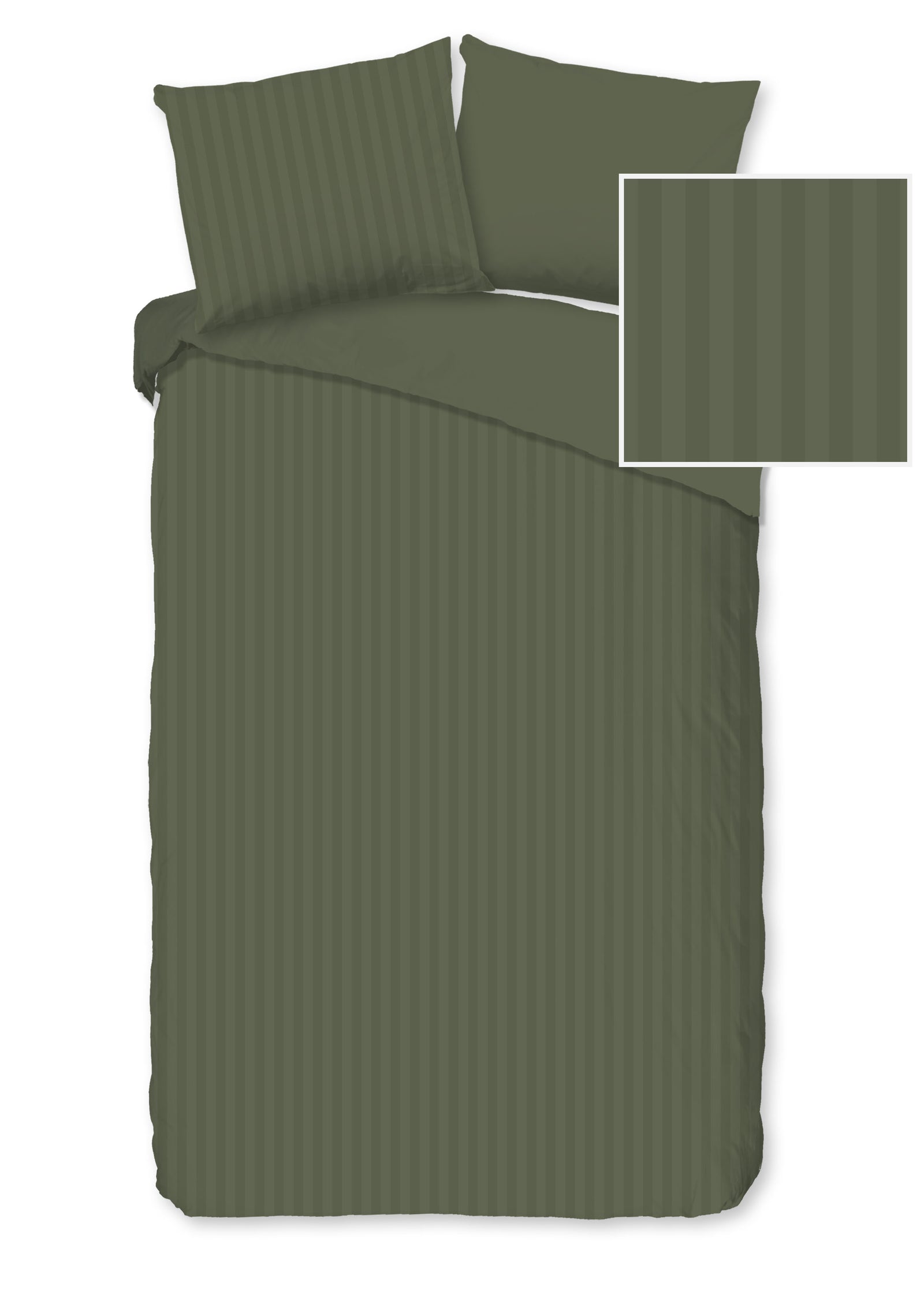 Descanso - Housse de couette - Hotel Sevilla - Olive Green