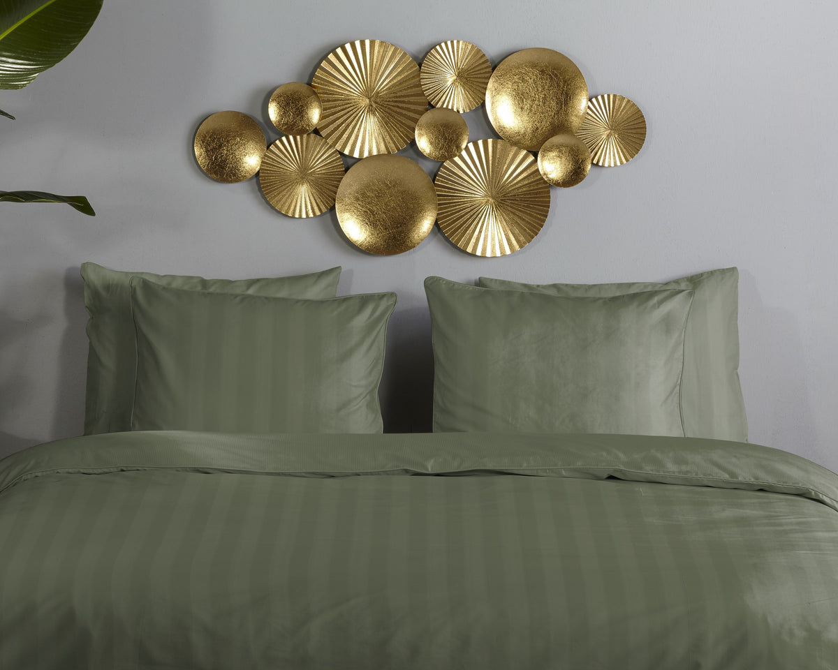Descanso - Housse de couette - Hotel Sevilla - Olive Green