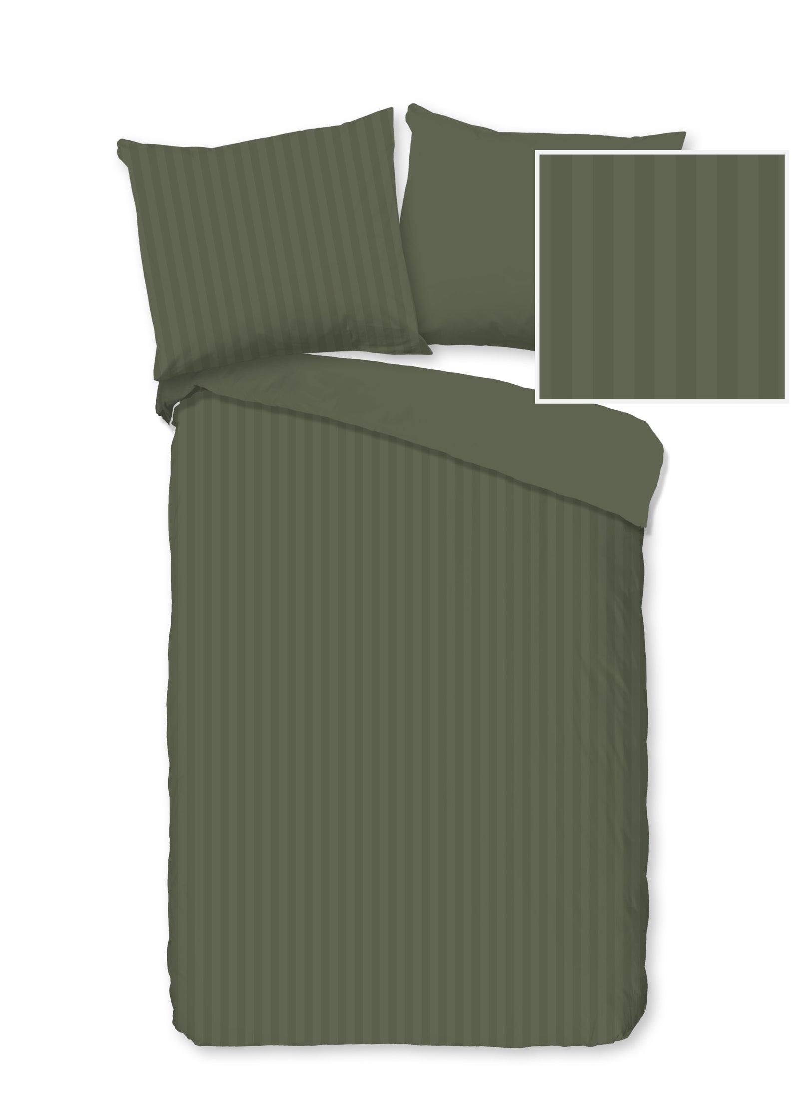 Descanso - Housse de couette - Hotel Sevilla - Olive Green