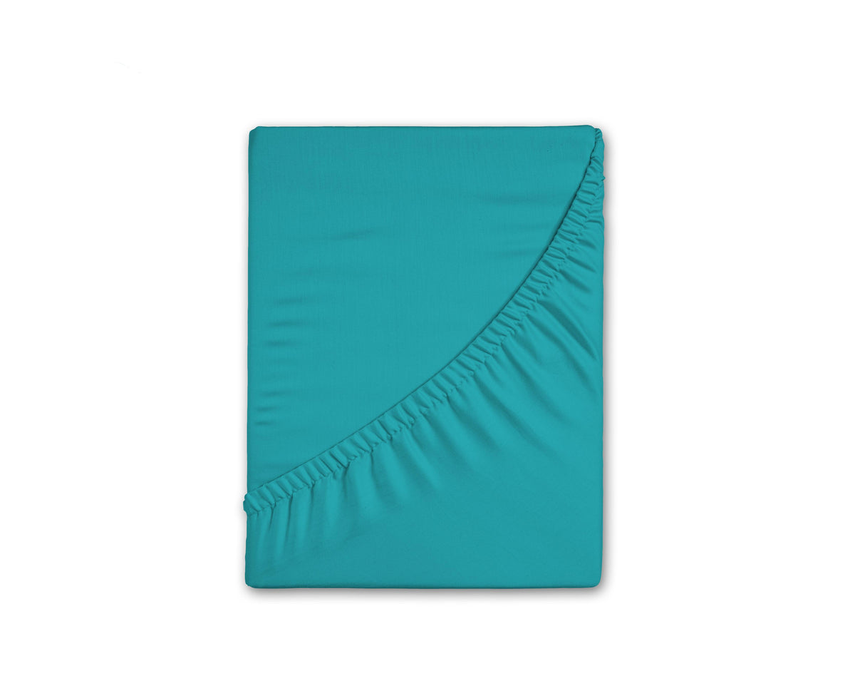 Good Morning - Drap-Housse - Uni - Aqua