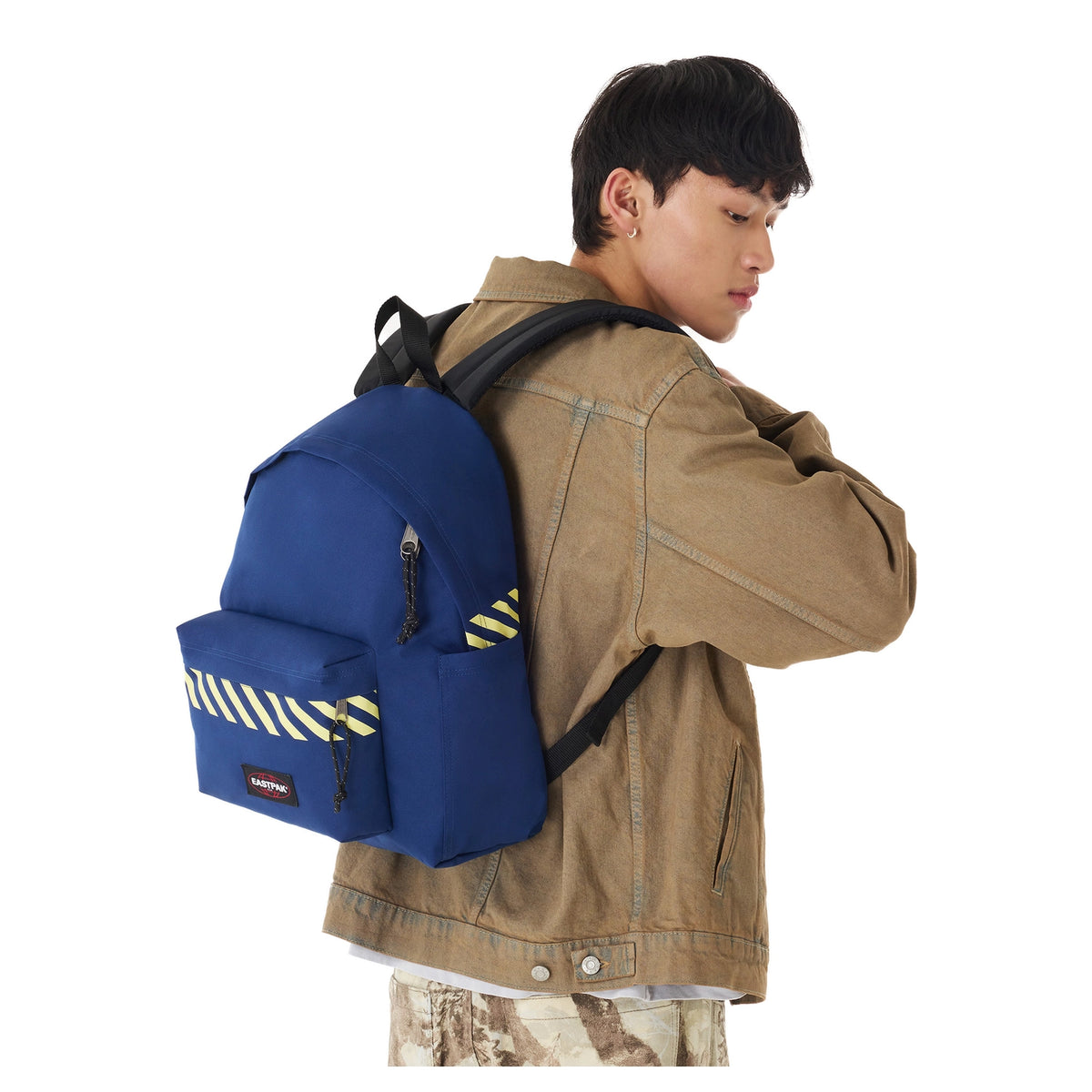 Day Pak'R Authentic Original Refleks Stripe Navy