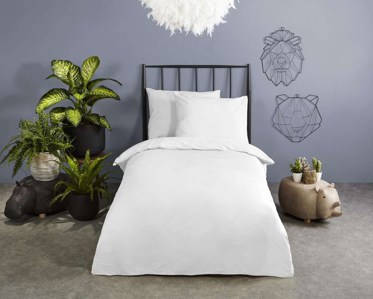 Good Morning - Housse De Couette - Uni - White