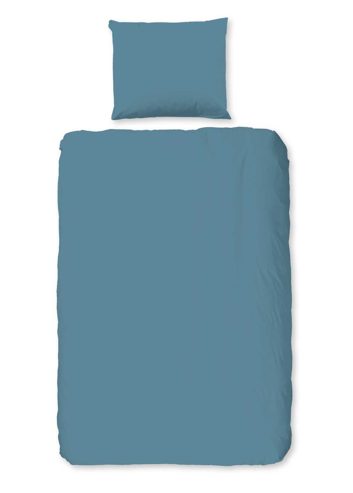 Good Morning - Housse De Couette - Uni - Adria Blue