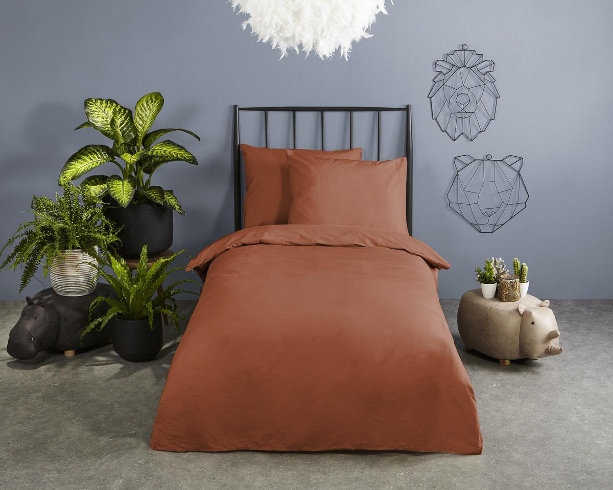 Good Morning - Housse De Couette - Uni - Terra