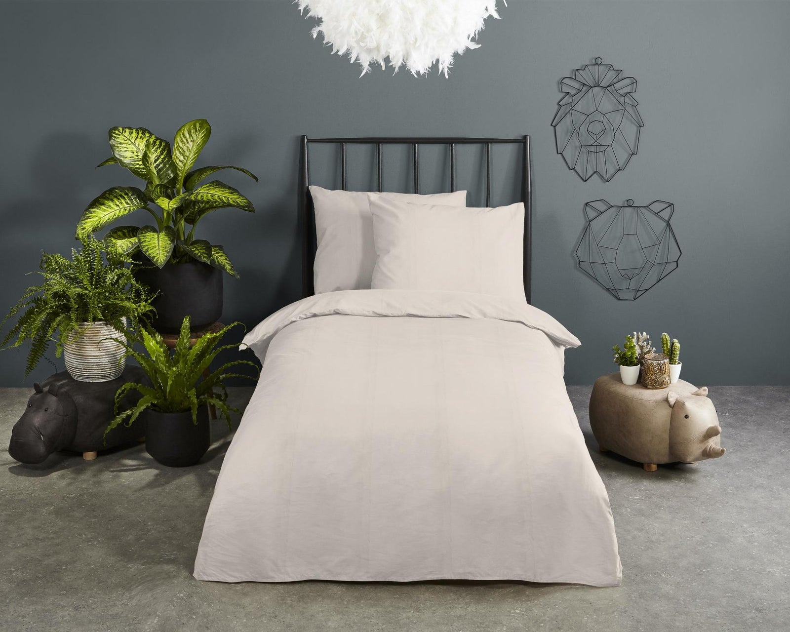 Hip - Housse De Couette - Uni - Sand