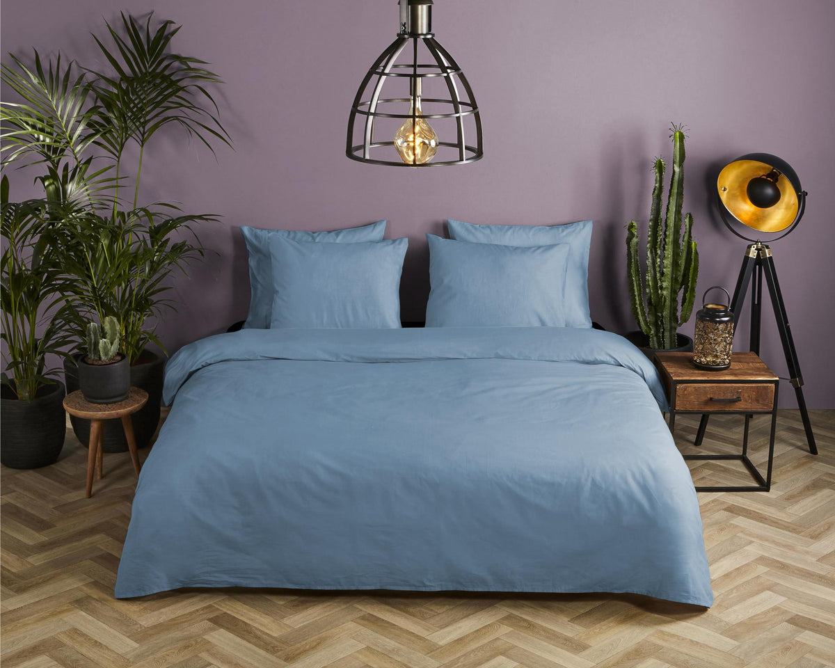 Hip - Housse De Couette - Uni - Blue
