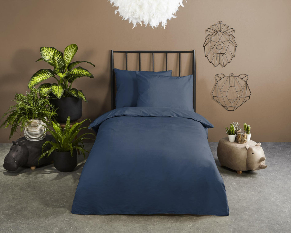 Hip - Housse De Couette - Uni - Dark Blue