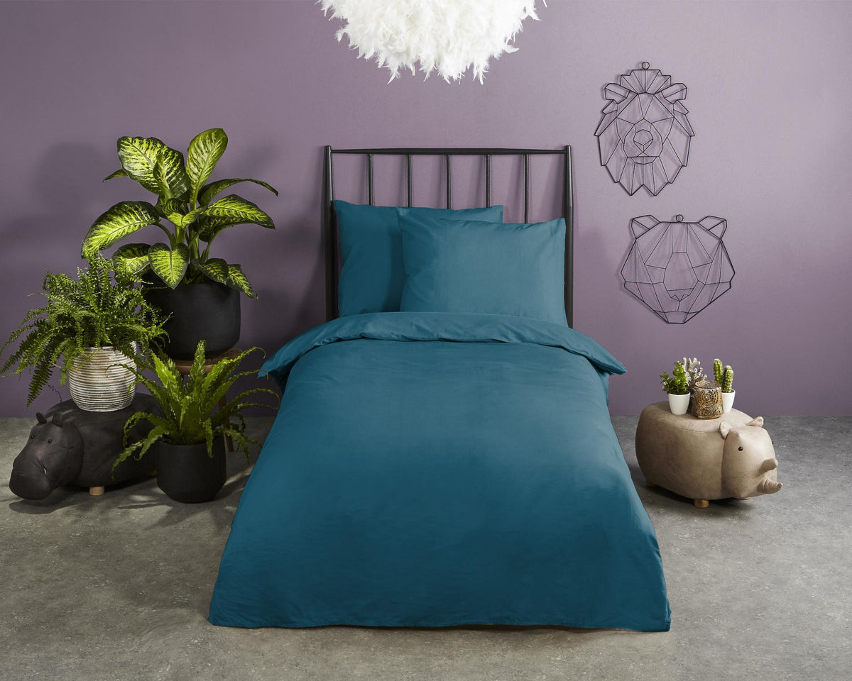 Hip - Housse De Couette - Uni - Petrol