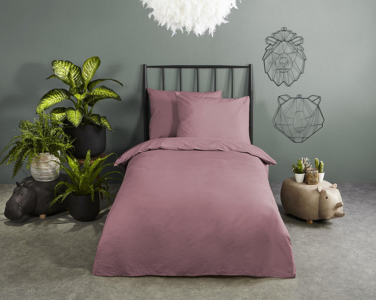 Hip - Housse De Couette - Uni - Pink