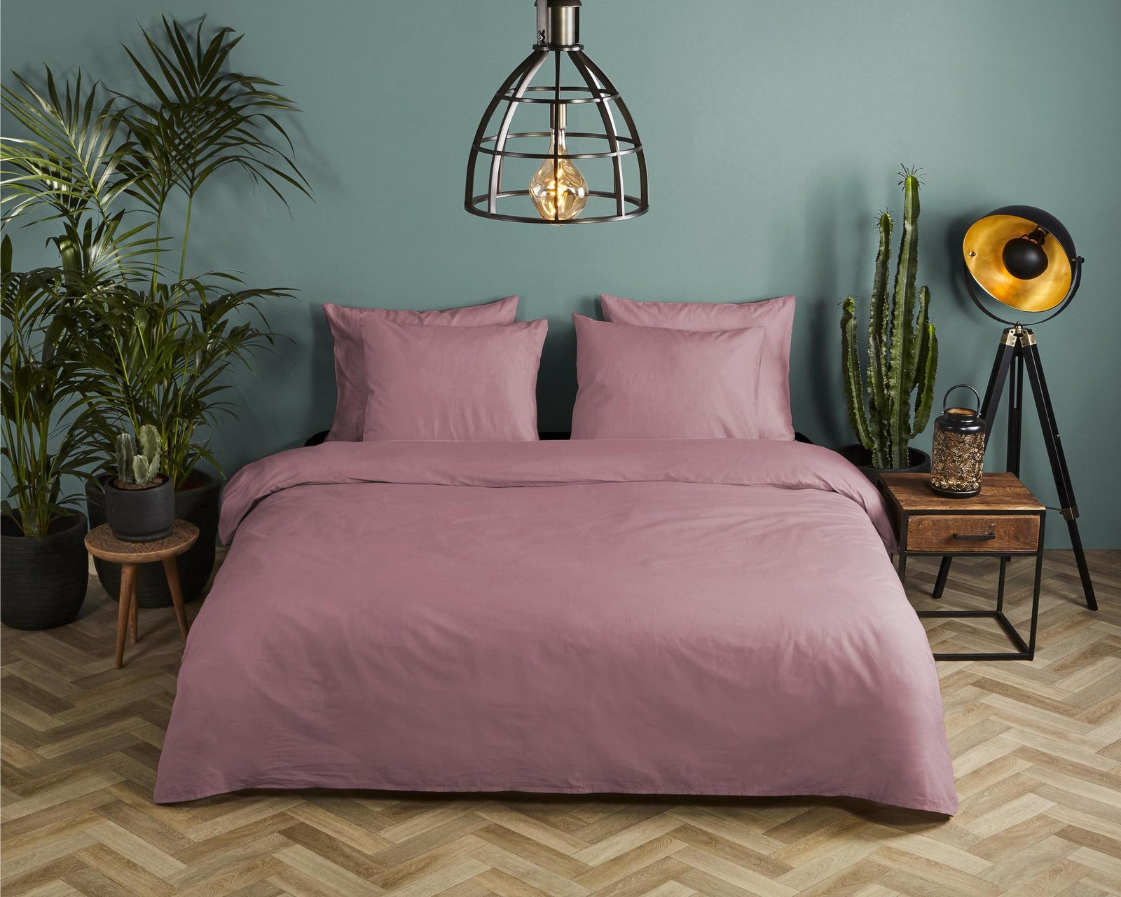 Hip - Housse De Couette - Uni - Pink