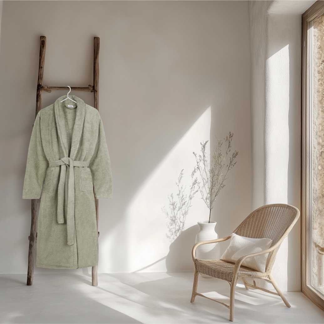 Hip - Peignoir - Uni - Light Sage