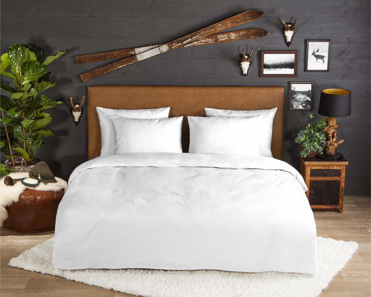 Good Morning - Housse De Couette - Uni - White