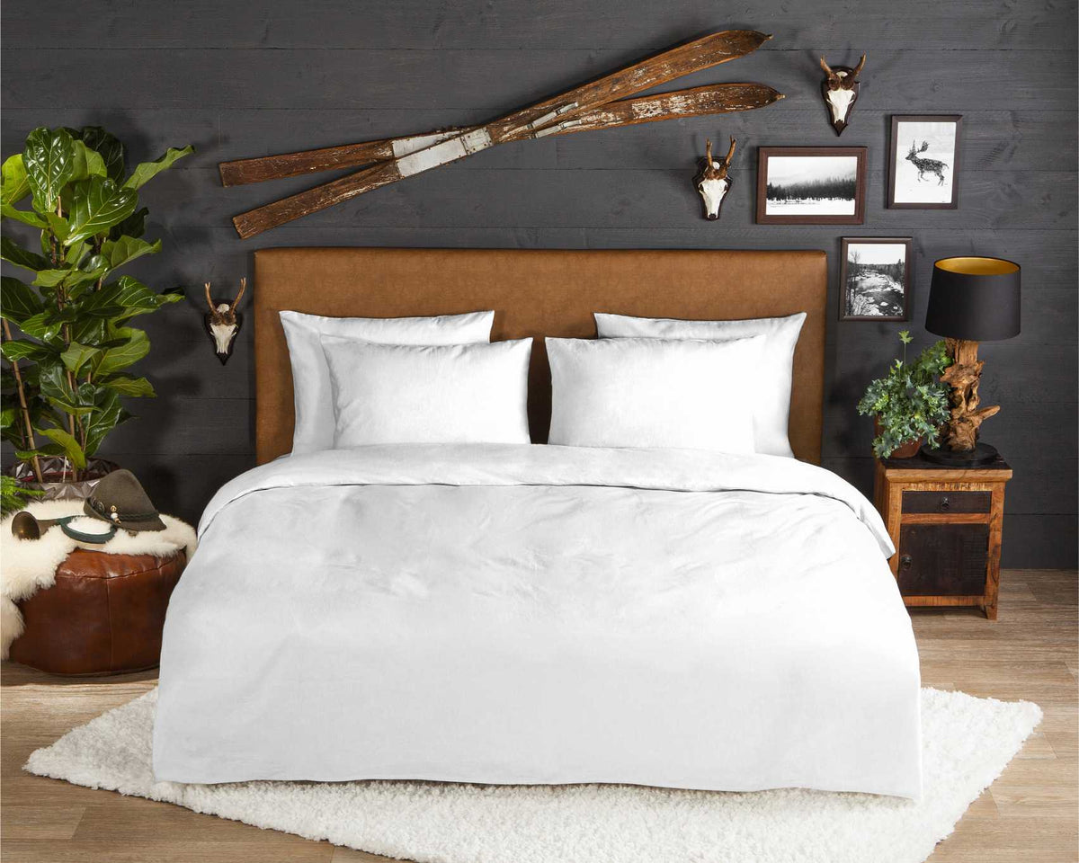 Good Morning - Housse De Couette - Uni - White