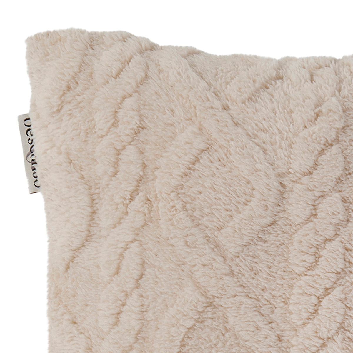 Descanso - Coussin décoratif - Jacquard teddy - Ecru