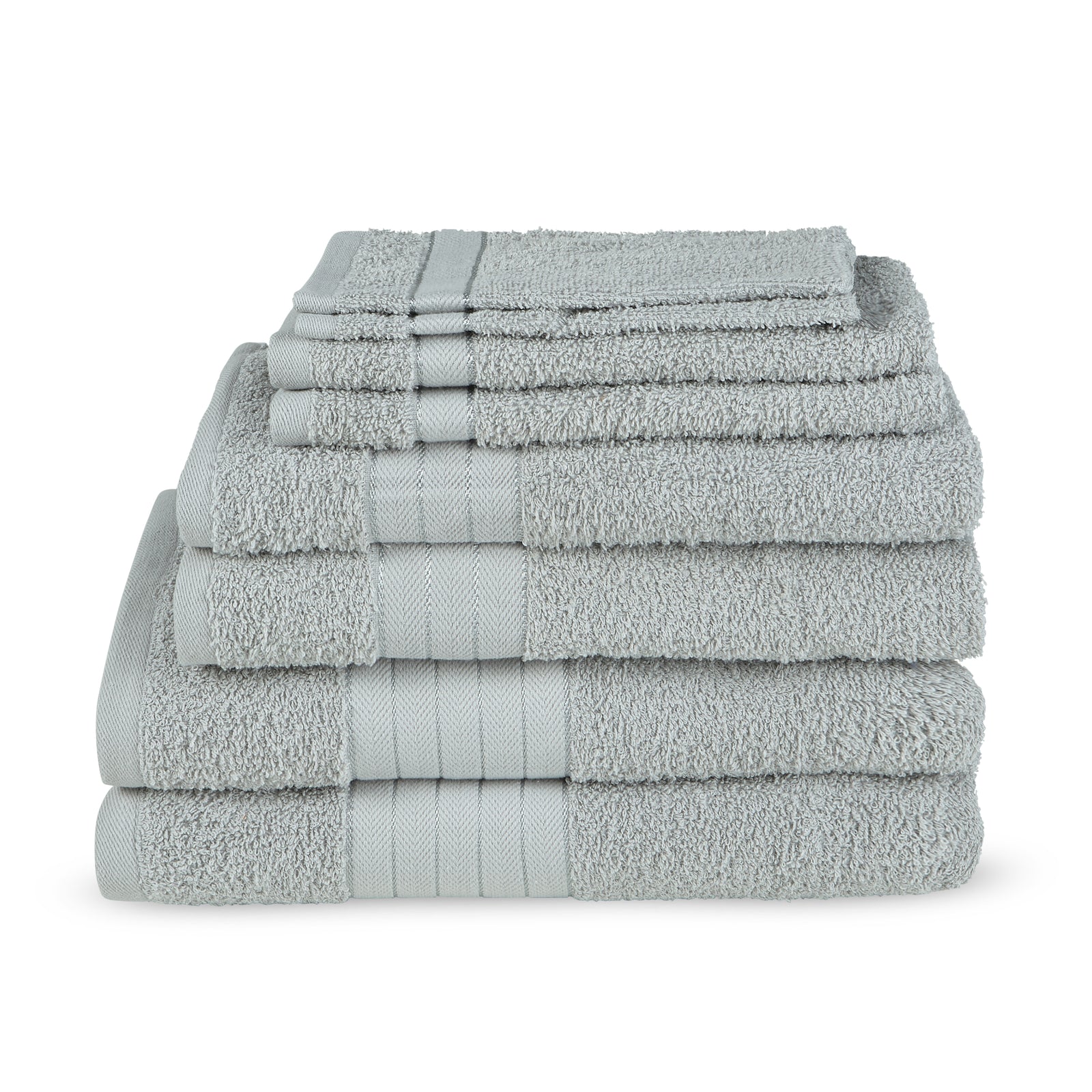 Good Morning - Uni serviette - Uni - Silver
