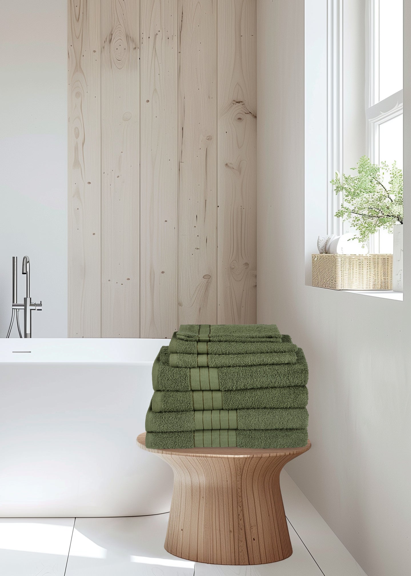 Good Morning - Uni serviette - Uni - Green