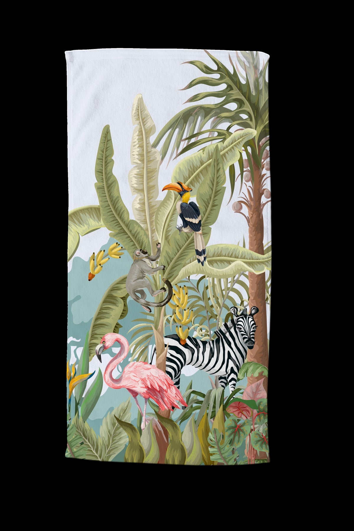 Good Morning - Drap de plage - Jungle party - Multi