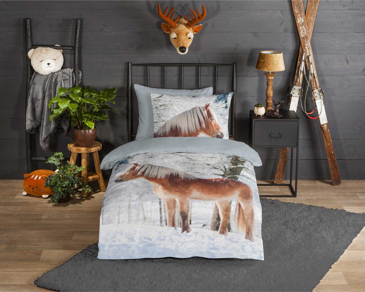 Good Morning - Housse De Couette - Scarlet - Multi