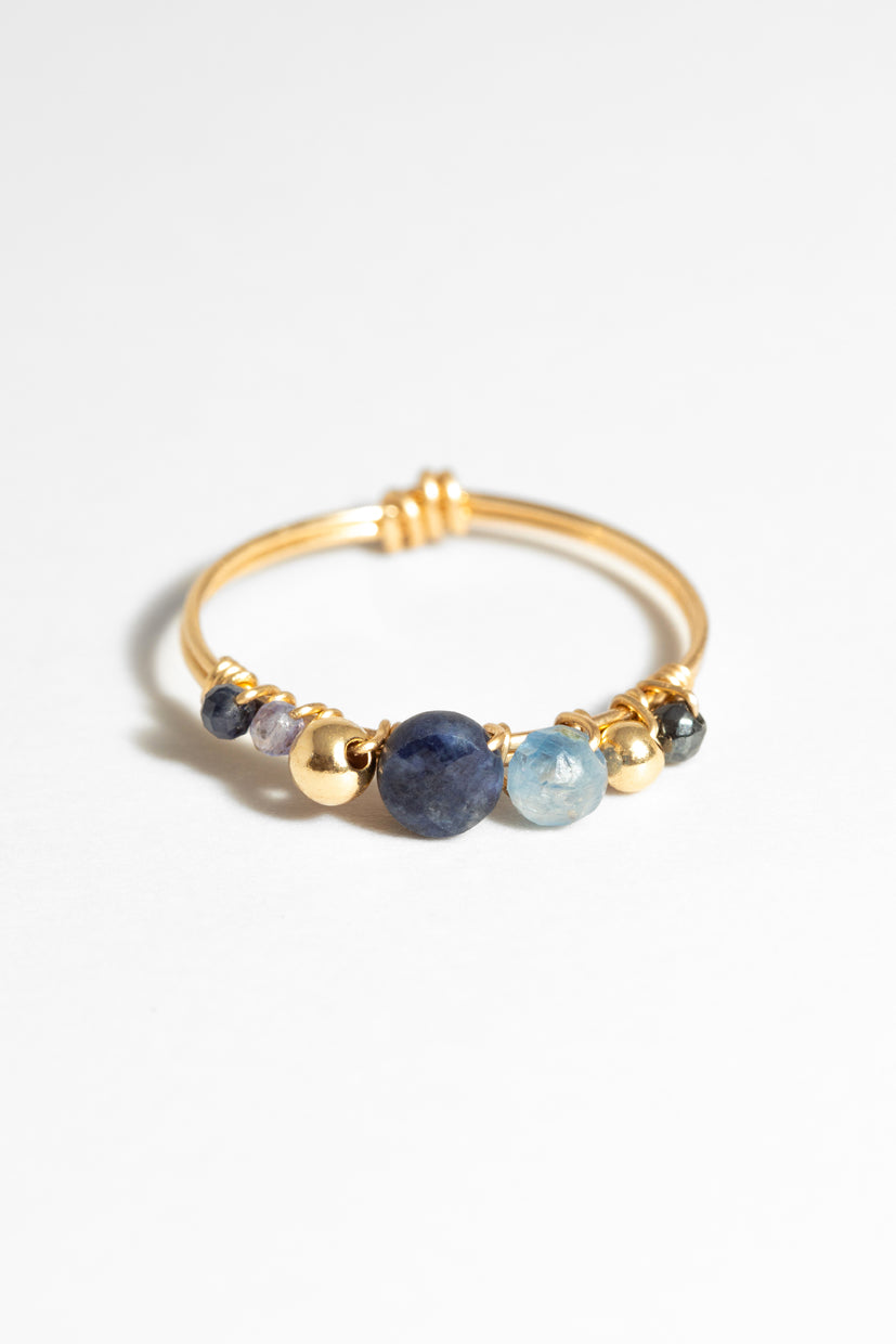Bagues - Vénus Or - Azur (saphir, tanzanite, kyanite)