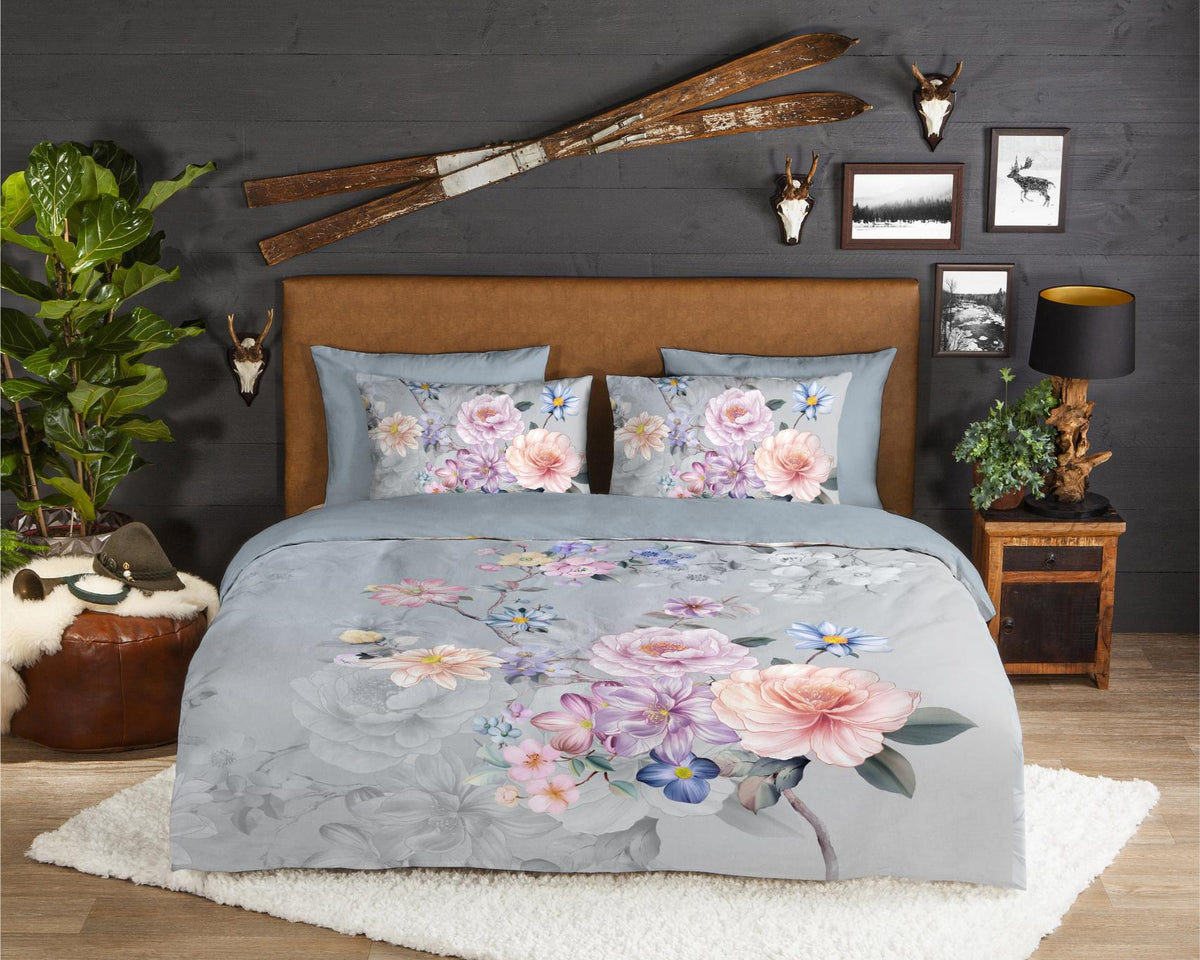 Good Morning - Housse De Couette - Elena - Grey