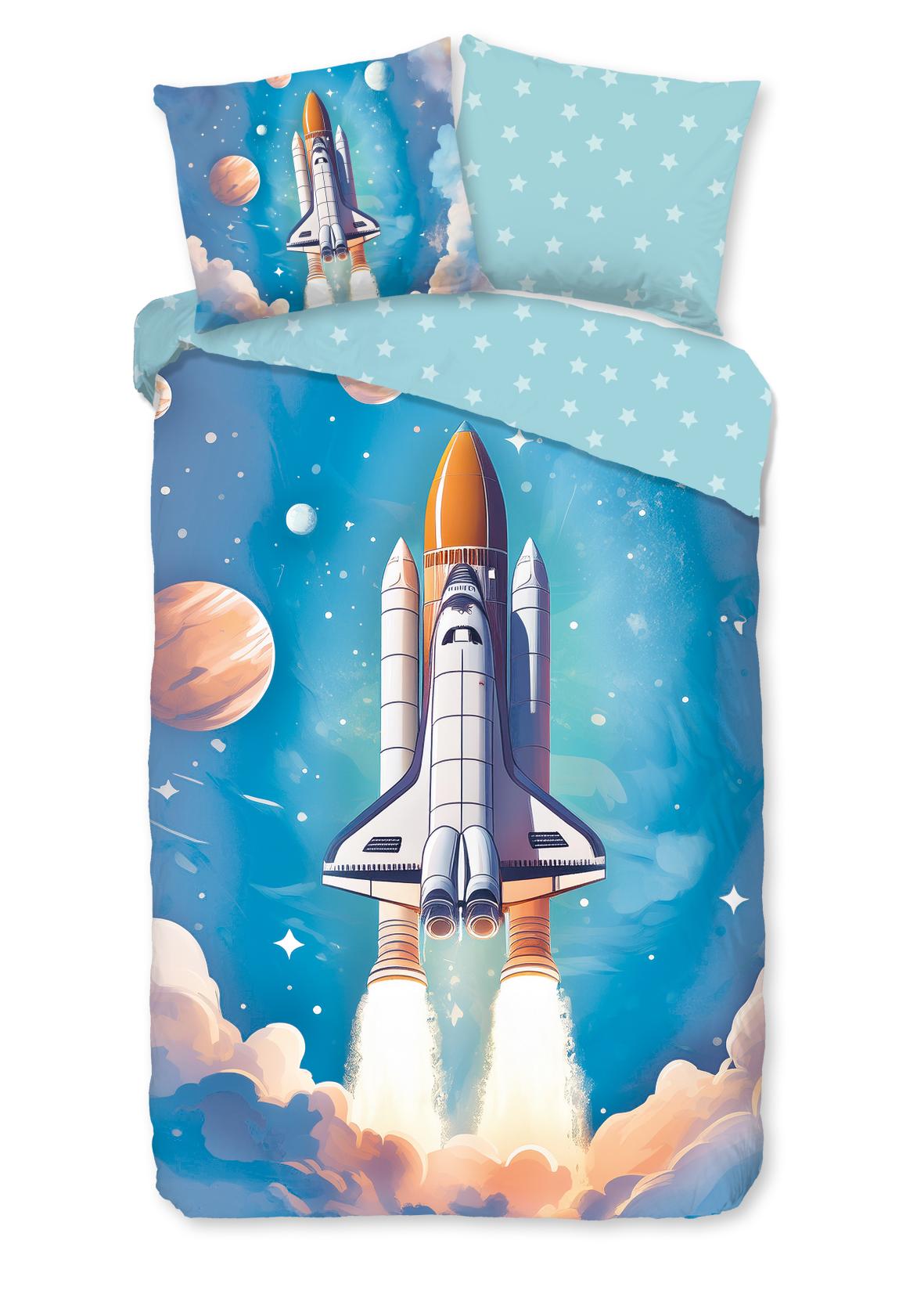 Good Morning - Housse De Couette - Fred - Blue