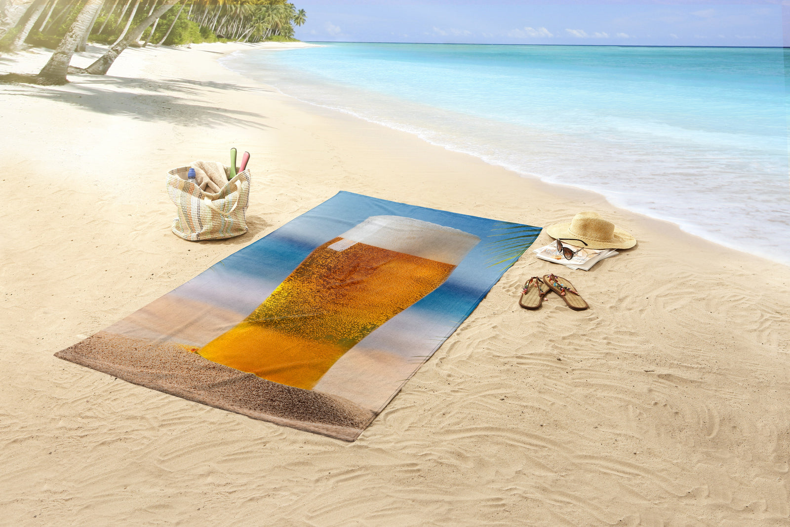 Good Morning - Drap de plage - Beer - Multi