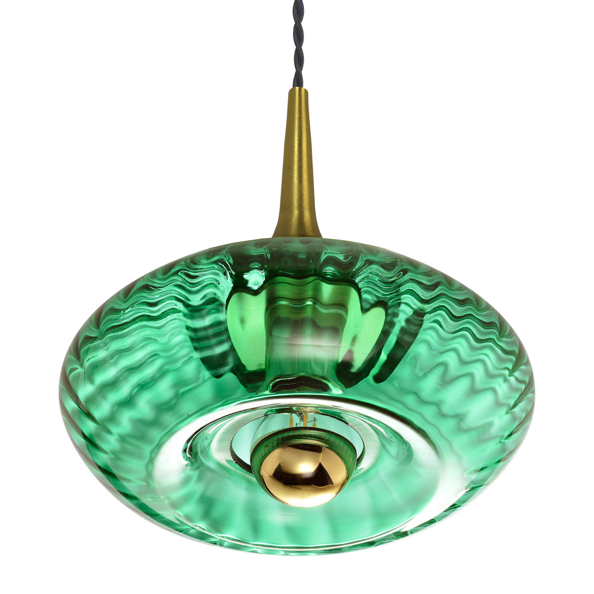 Grace - Petite Suspension - Vert Émeraude