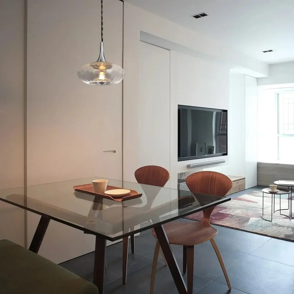 Grace - Petite Suspension - Diamant / Chrome