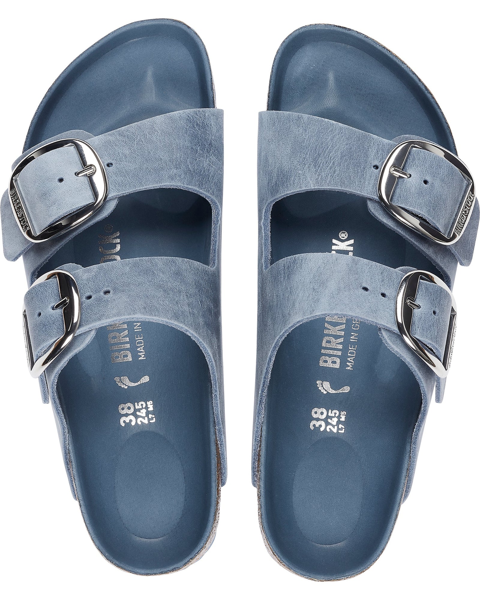 Arizona Big Buckle Dusty Blue