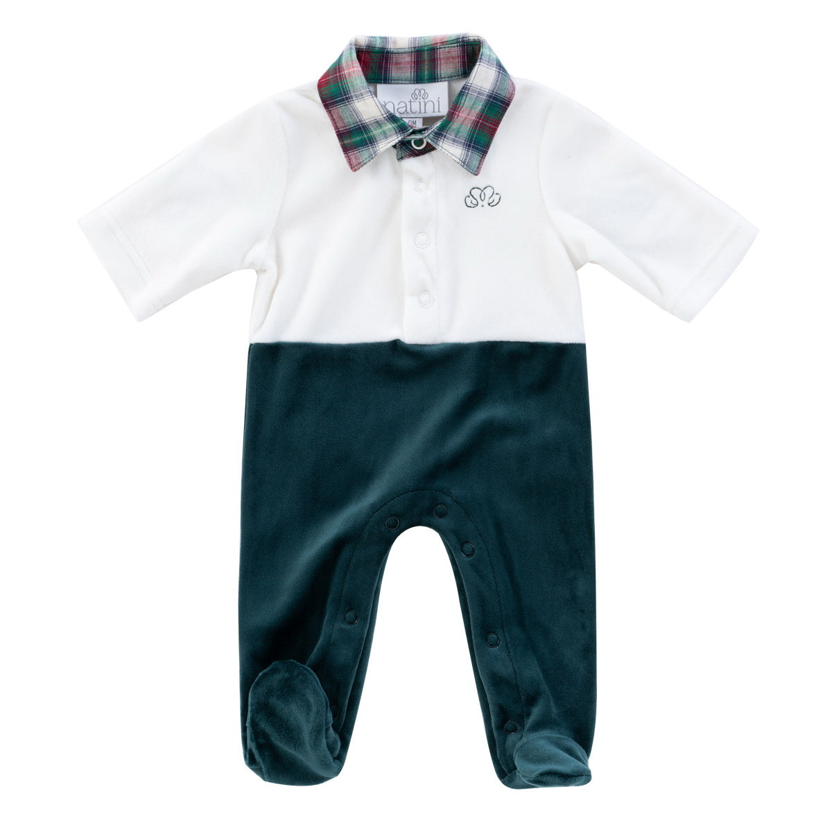 Babygrow Square - Blanc Cassé