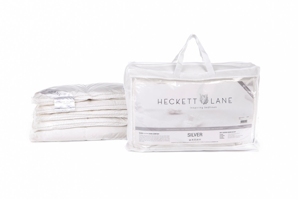 Heckettlane - Couette - Silver Enkel - White