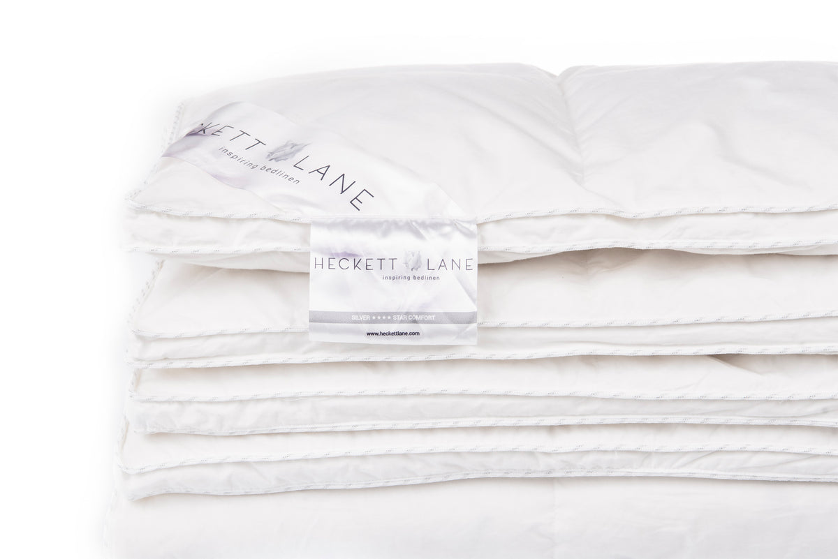 Heckettlane - Couette - Silver Enkel - White