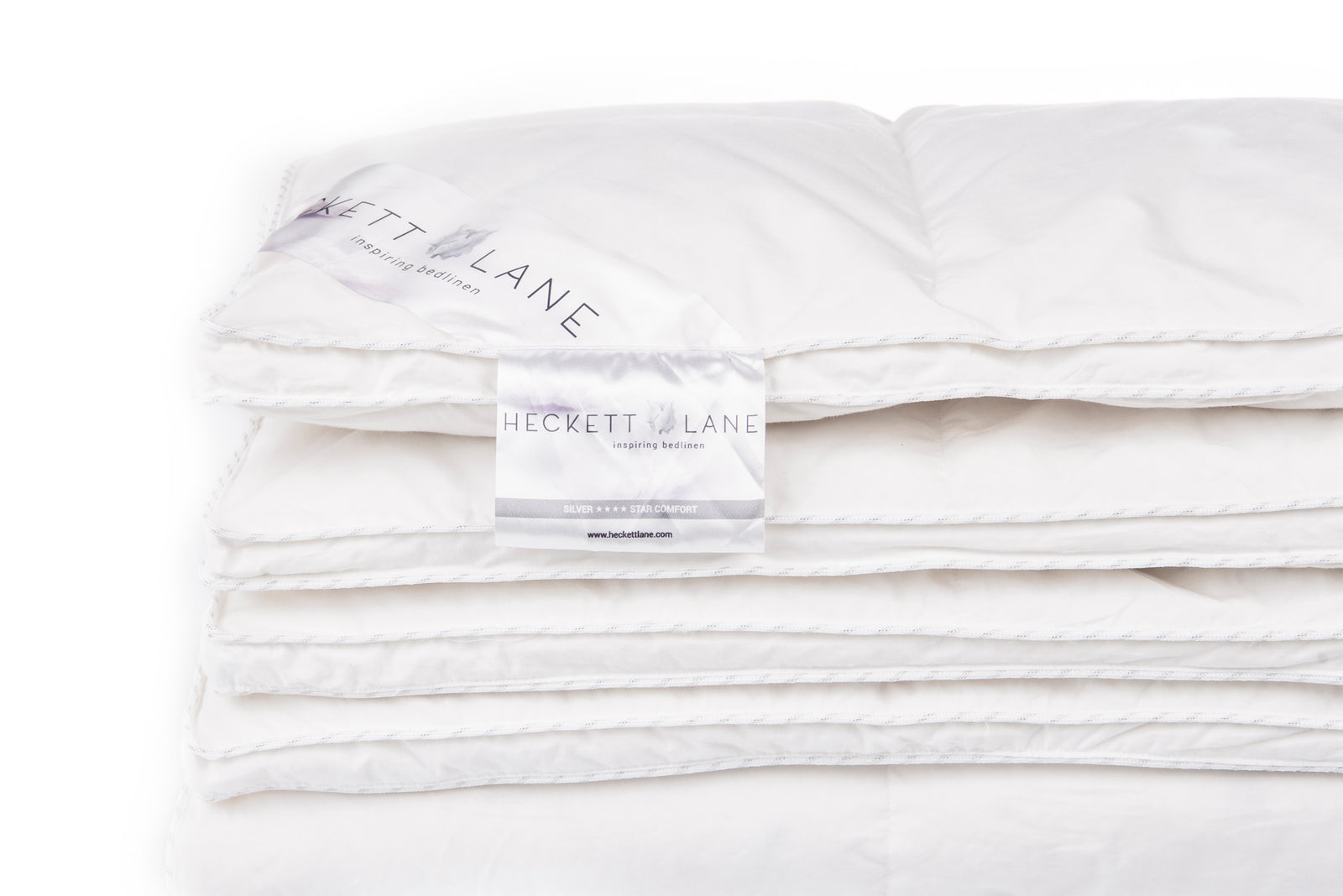 Heckettlane - Couette - Silver Enkel - White