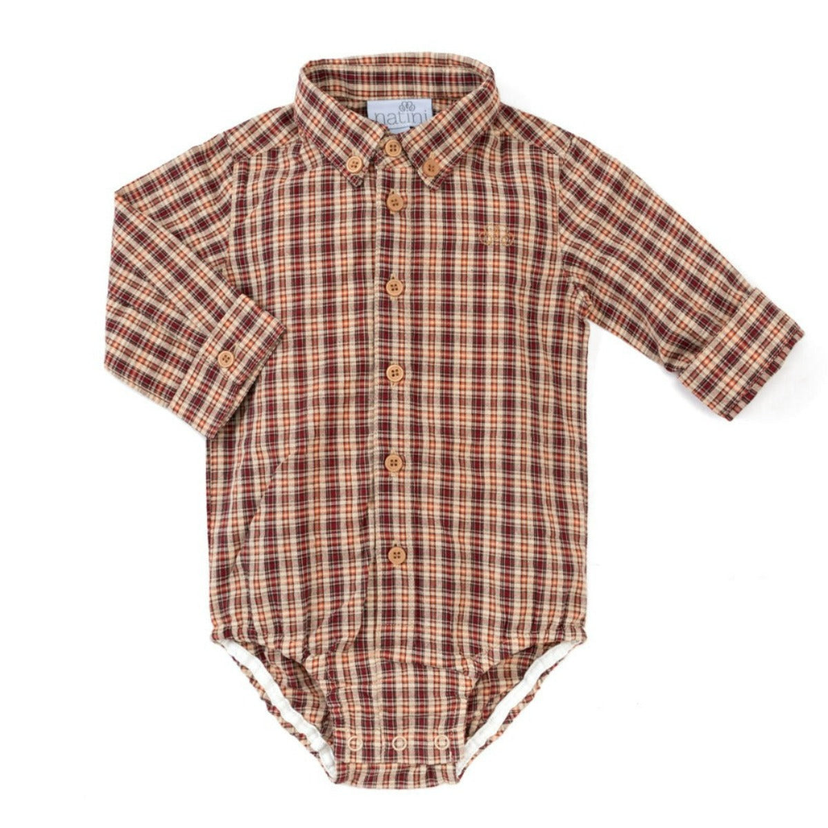 Bodyshirt Gentil Square - Bordeaux