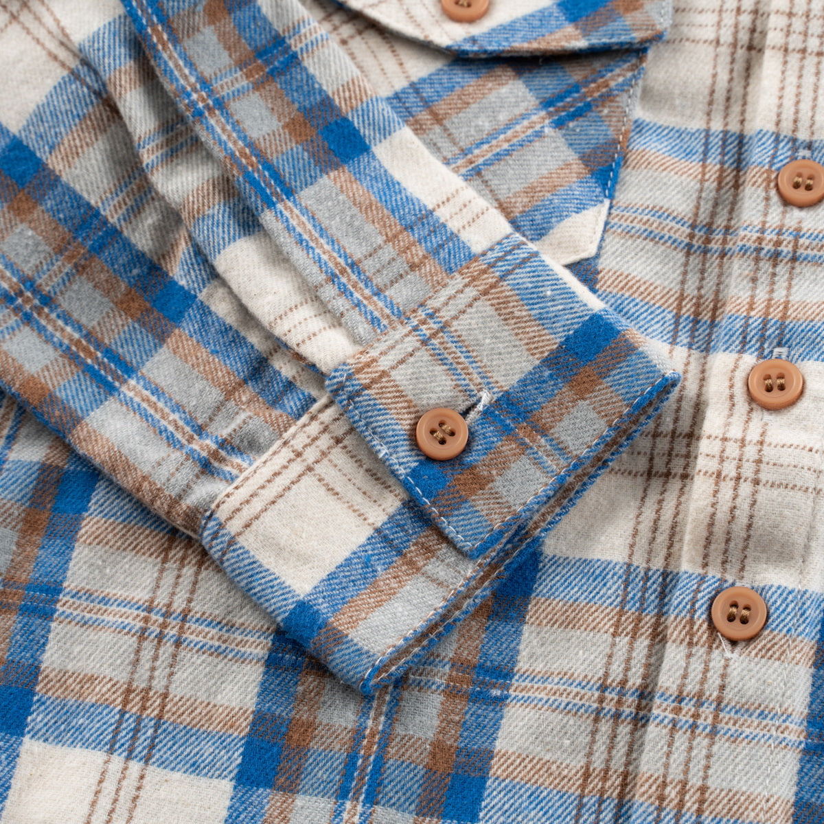 Shirt Arthur Square - Taupe