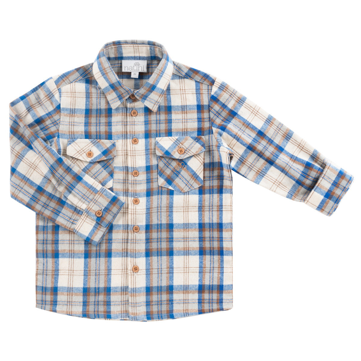 Shirt Arthur Square - Taupe