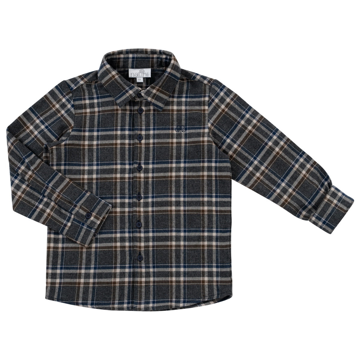 Shirt Arthur Square - Gris